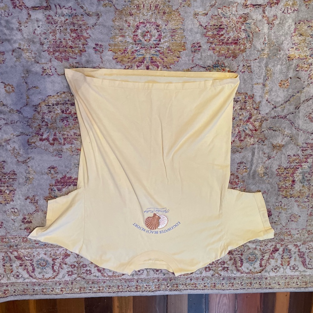 Yellow Beach Shirt